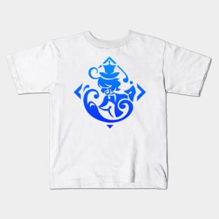 Genshin Impact Furina Emblem Kids T-Shirt